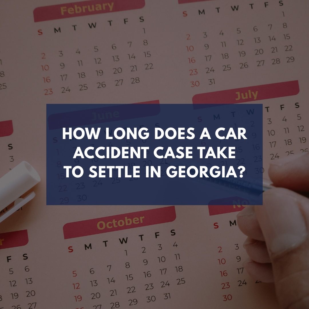Car accident case timeline