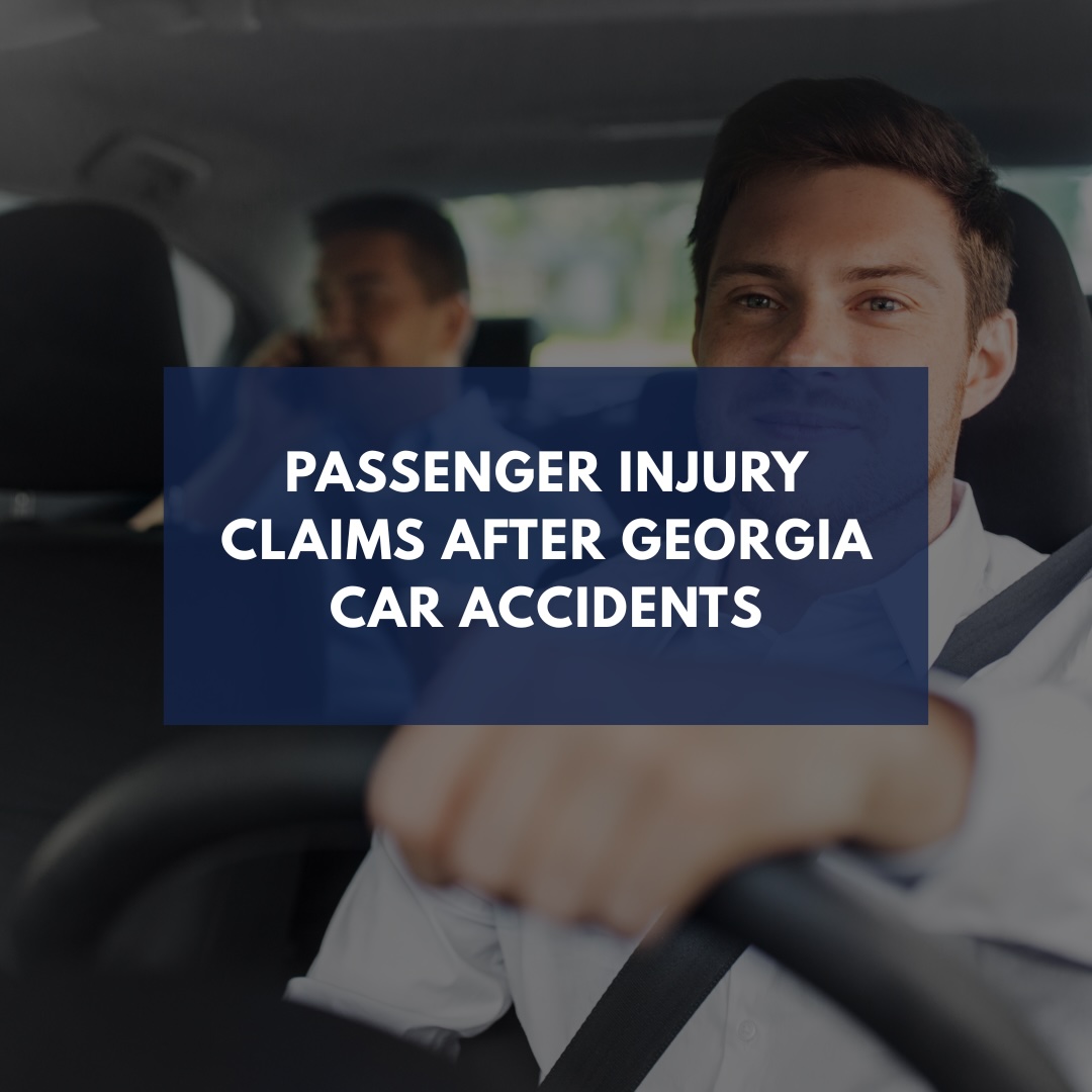 Passengers in a car