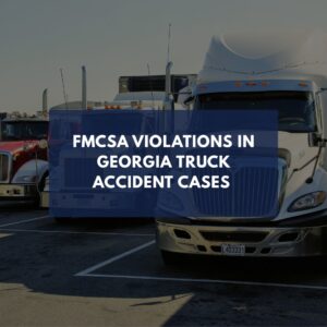 semi-trucks parked