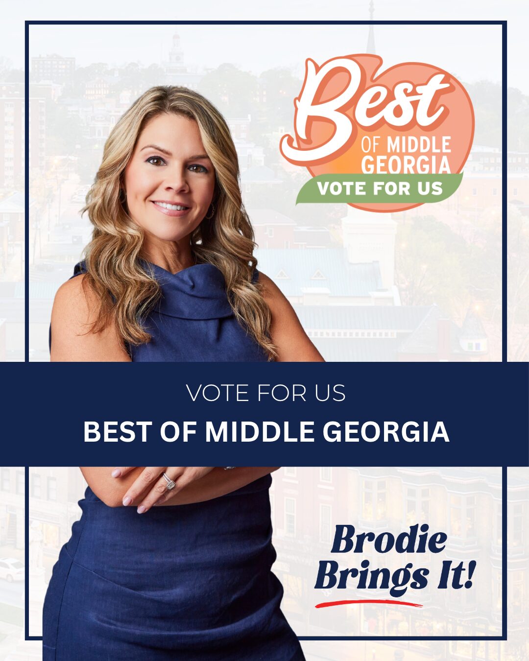 Best of Middle Georgia Awards. Personal Injury Lawyer Ashley Brodie of Brodie Law Group.