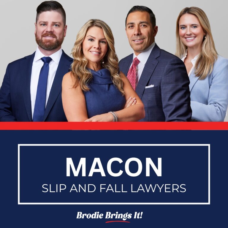 Macon Slip and Fall Accident Lawyers - Brodie Law Group Attorneys
